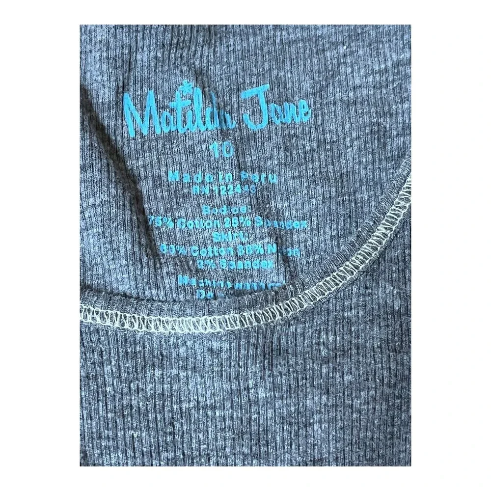 Matilda Jane Sz 10 Blue Bird Hotline Dress & Shirley Blue Cardigan Shrug Sweater